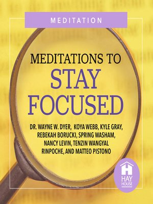 cover image of Meditations to Stay Focused